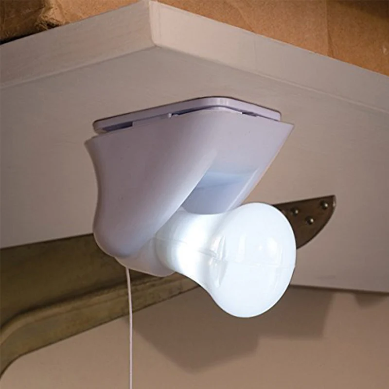 Мини-светильник с кабелем для шкафа гардероба настольного маленький ночник