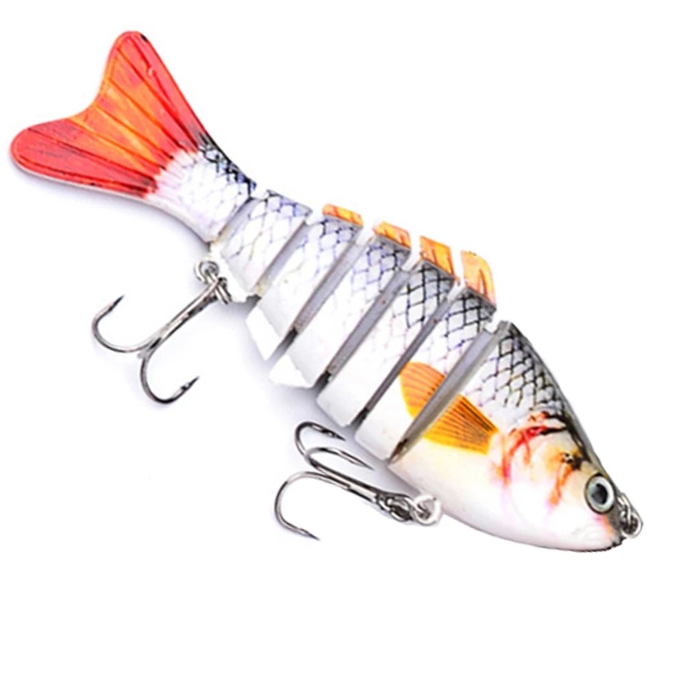 Рыболовные воблеры Реалистичная приманка для рыбы 7 сегментов 10 см 15 6 г свимбейт