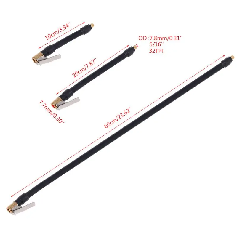 Воздушный резиновый шланговый замок на зажиме Зажимной патрон для шин