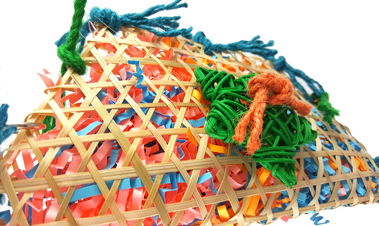 Жевательная игрушка для птиц забавная устойчивая к укусам тренировочная