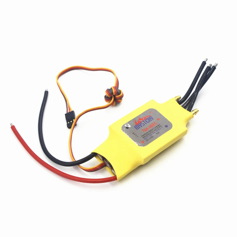Бесщеточный контроллер скорости Mystery 2 6S Lipo 70A ESC 5 В/5A UBEC для радиоуправляемой
