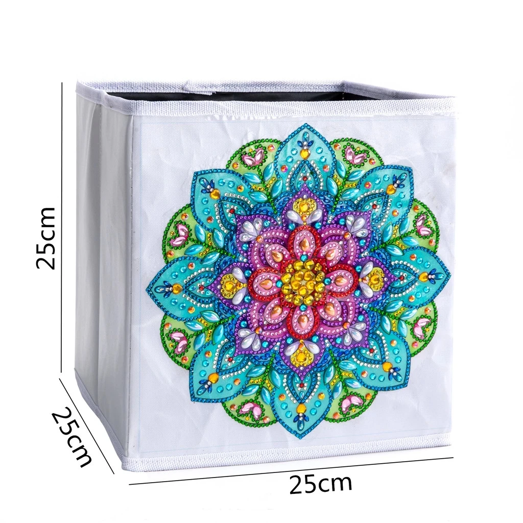 

Diamond Painting Storage Box DIY Cross Stitch Embroidery Case Diamond Art Storage Bags Foldable Kit Organizer Storage Boxes New
