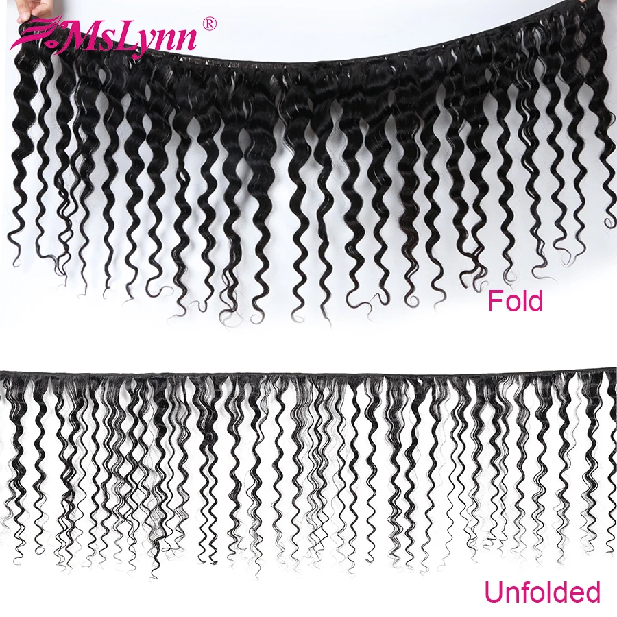 Волнистые пучки воды с фронтальным перуанским пучком волос закрытием