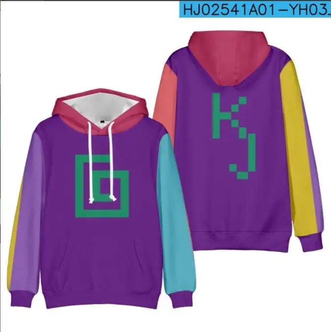 

3D karl jacobs hoodie Dream Team Cool Logo New Streetwear Men and Women's Long Sleeve Pullovers Oversized Casual Loose Hoodies