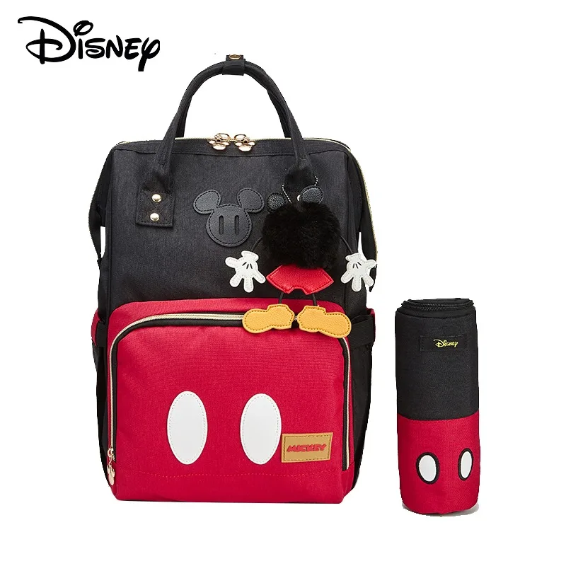 Disney Minnie Mummy сумка для подгузников для беременных Большая вместительная сумка для подгузников с Микки Маусом рюкзак для путешествий Сумки для ухода за ребенком