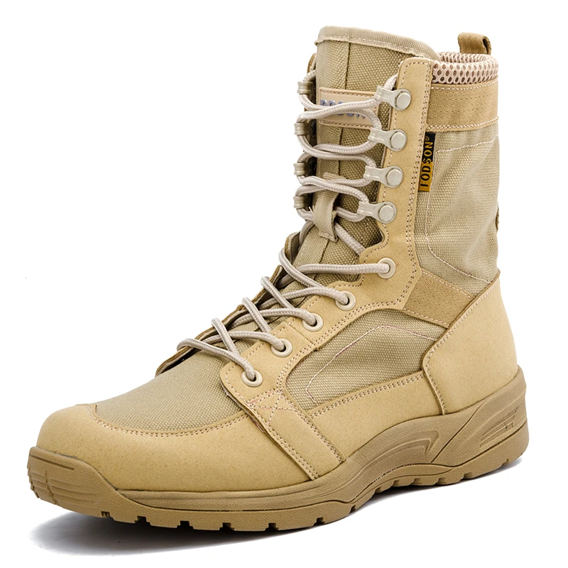 Ботинки IODSON мужские тактические дышащие Полусапоги уличная рабочая обувь стиль