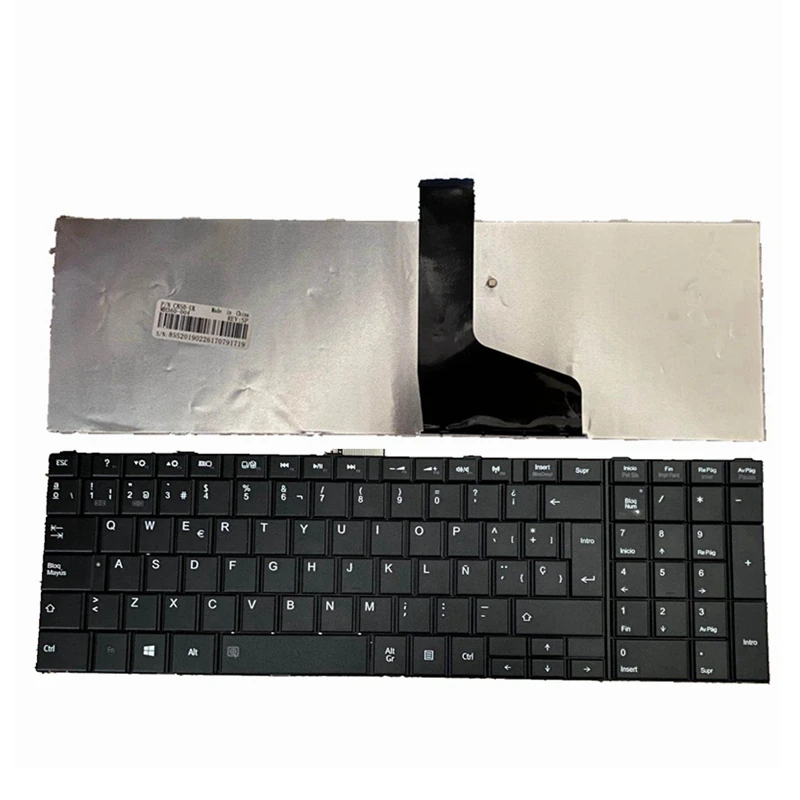 Клавиатура для TOSHIBA SATELLITE C850 C855D C850D C855 с испанской раскладкой SP|Клавиатуры замены|