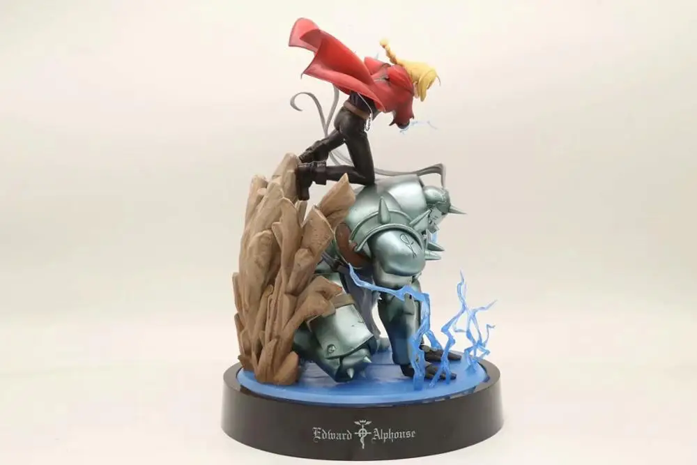 30 см MegaHouse G.E.M. Элрик Эдвард Альфонс ПВХ экшн-фигурка игрушка цельнометаллический