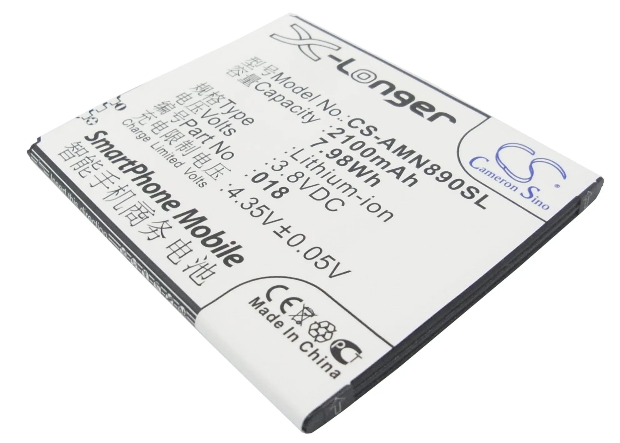 Аккумулятор cameron sino для AMOI A920w N890 18|Цифровые аккумуляторы| |