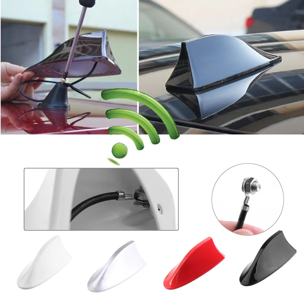 Автомобильная антенна для радиосигнала акулы плавник Kia Rio K2 Sportage Soul Mazda 3 6 CX-5 Лада