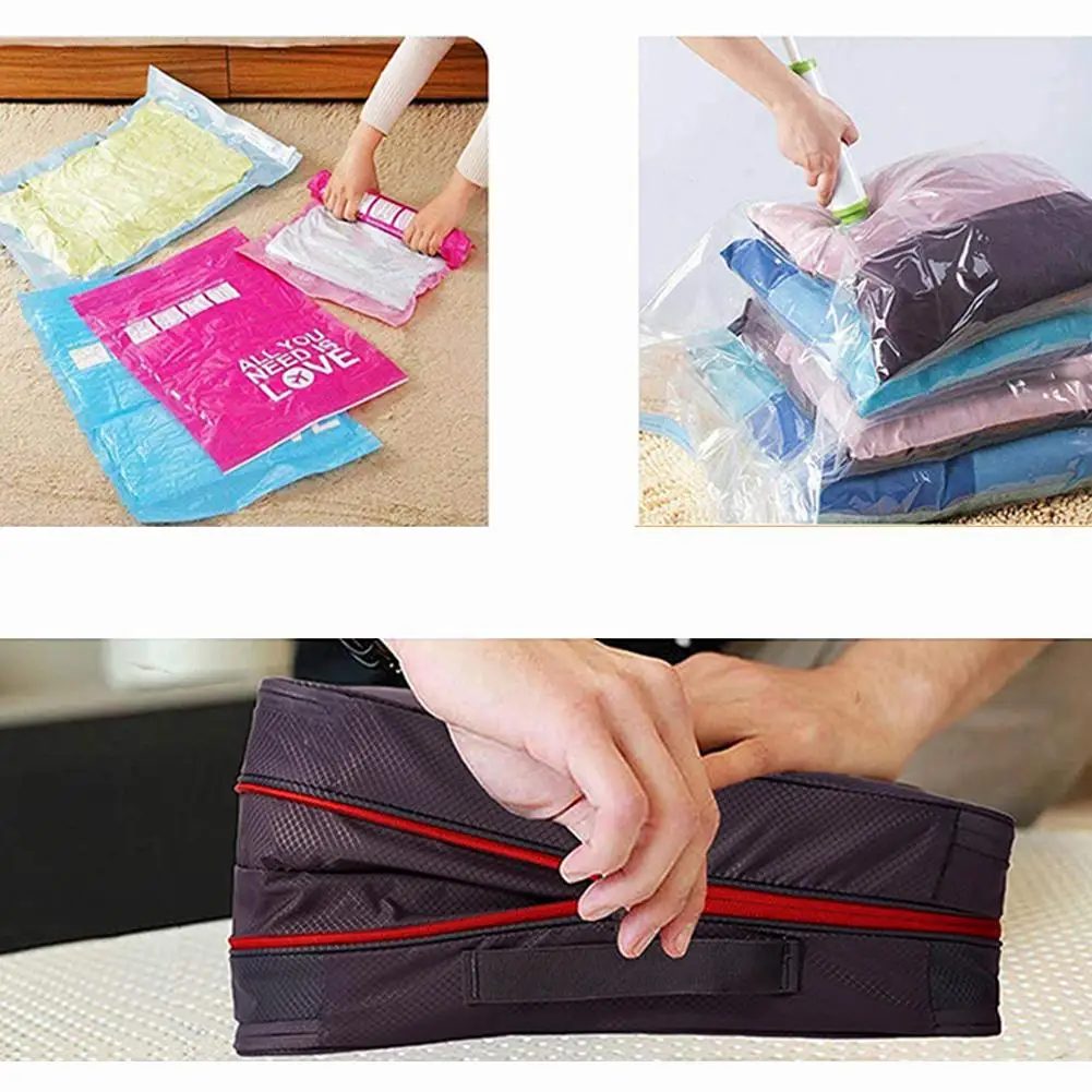 PinShang Portable Large Capacity Waterproof Multi Layers Compressed Storage Bag | Багаж и сумки