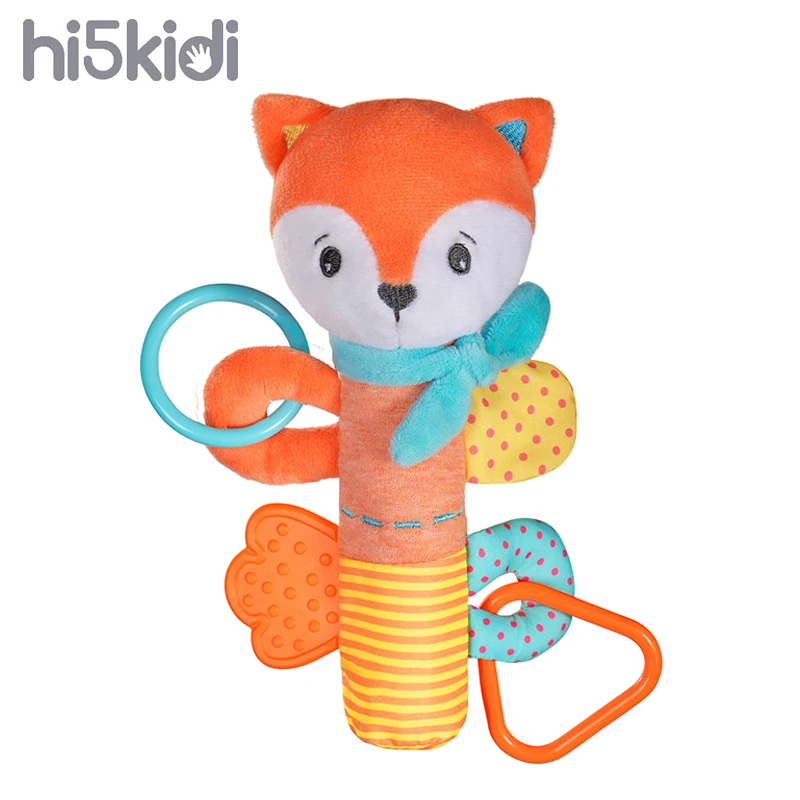 HI5KIDI плюшевая игрушка кукла для новорожденных с погремушкой Детская из чистого