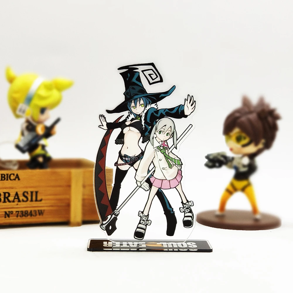 Soul Eater Мака Албарн фигурка на акриловой подставке Модель Двойной боковая