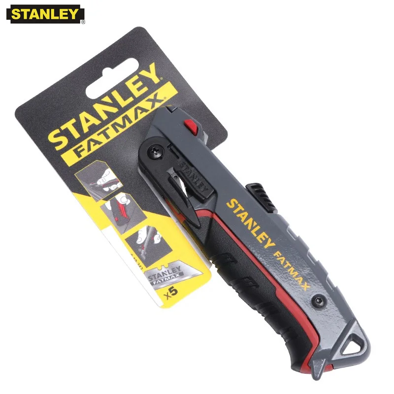 Stanley FatMax двухцелевой картонный Безопасный нож Автоматические выдвижные ножи
