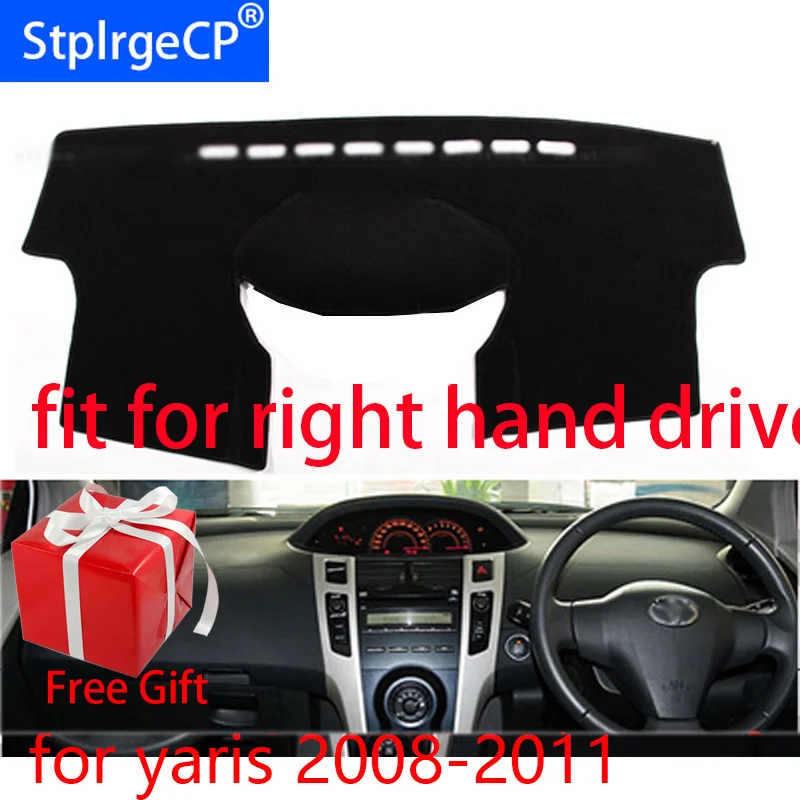 Коврик для приборной панели автомобиля Toyota Yaris 2008 2009 2010 2011|Наклейки на автомобиль|