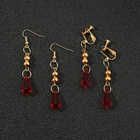 1 пара, серьги-клетчатки для косплея