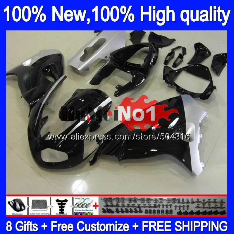 

Body For SUZUKI TL1000R SRAD 1998 1999 2000 2001 2002 2003 25MC.95 Black silver TL1000 TL 1000 R 1000R 98 99 00 01 02 03 Fairing