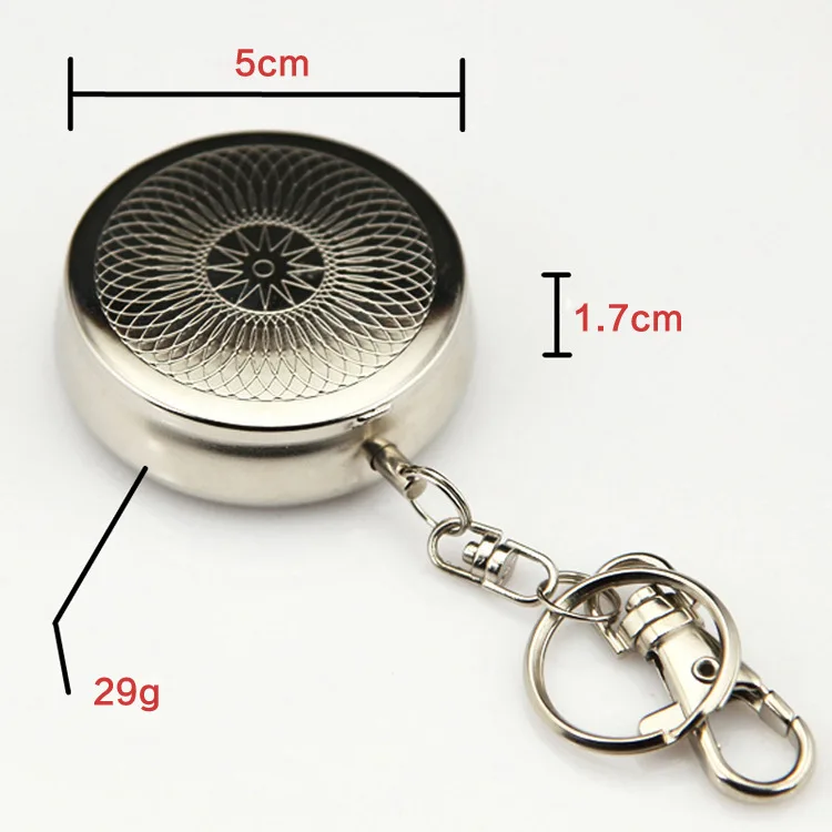 

Portable Ashtray Creative Mini Ashtray Collection Box Small Outdoor Environmental Protection Ashtray Boyfriend Gift
