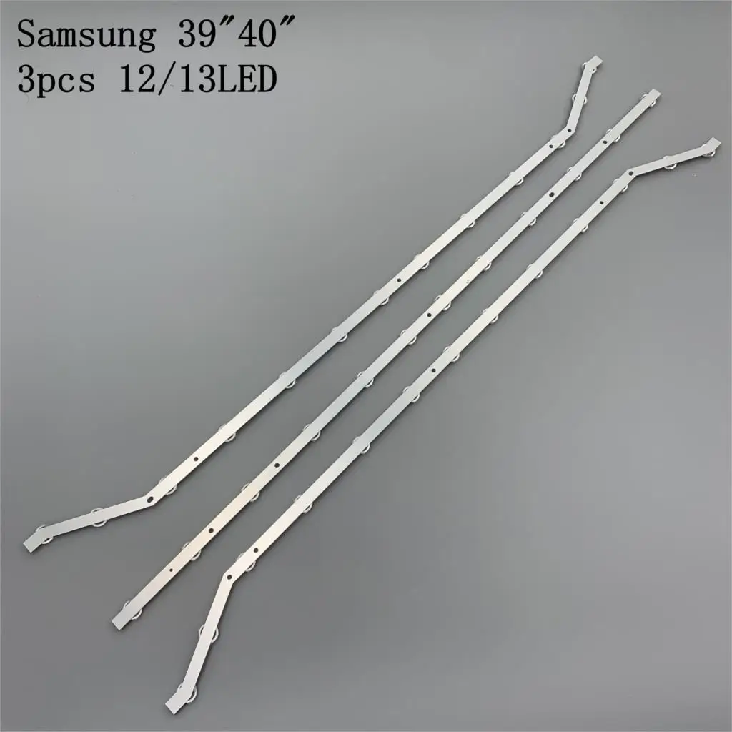 

3pcs 76cm LED Backlight 12/13eds For Sam sung 40'' 39" TV UN40H5003 D3GE-400SMA-R2 2013SVS40 39 T2 3228N1 LM41-00001V 00001W