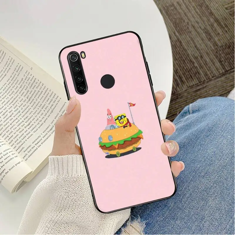 

SpongeBobs Phone Case Phone Case For Redmi K20 Note 5 7 7a 6 8 Pro note 8T 9 Xiaomi Mi 8 9 SE
