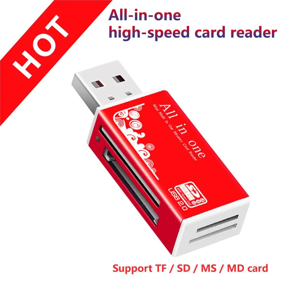2 в 1 кардридер s USB 0 высокоскоростной для Micro SD SDXC T Flash TF адаптер|Картридеры| |