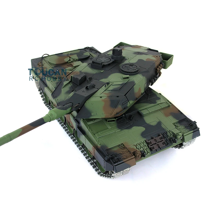 Хэн длинные 1/16 7 0 Модернизированный Leopard2A6 Р/У танки 3889 металлические дорожки