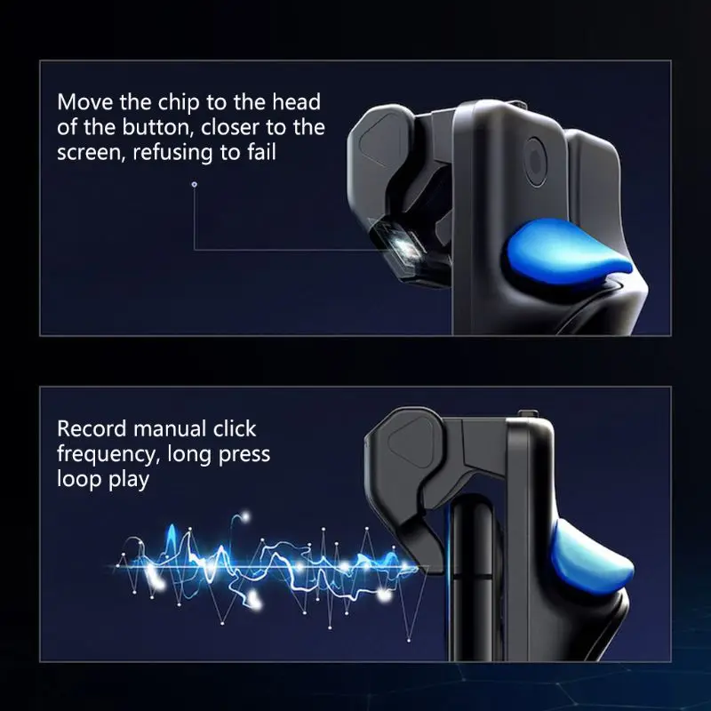2023 Flydigi Trigger 2 Generation Mobile Game Button PUBG COD Auxiliary Six-Fing Drop Shipping | Other Accessories