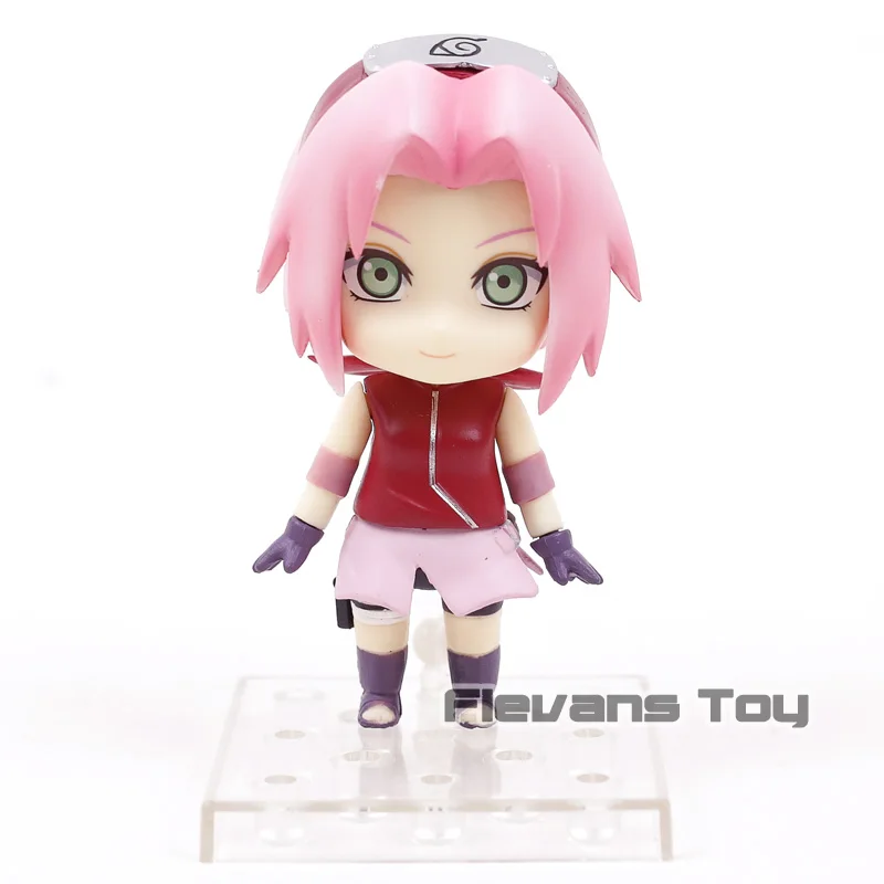 Nendoroid Naruto Shippuden Uchiha Sasuke 707 Uzumaki Наруто 682 хюуга Хината 879 Хатаке Какаши 724 ПВХ фигурка игрушка