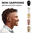 Мини беспроводные Bluetooth наушники в ухо Спорт с микрофоном гарнитура наушники для всех телефонов для samsung huawei Xiaomi Android