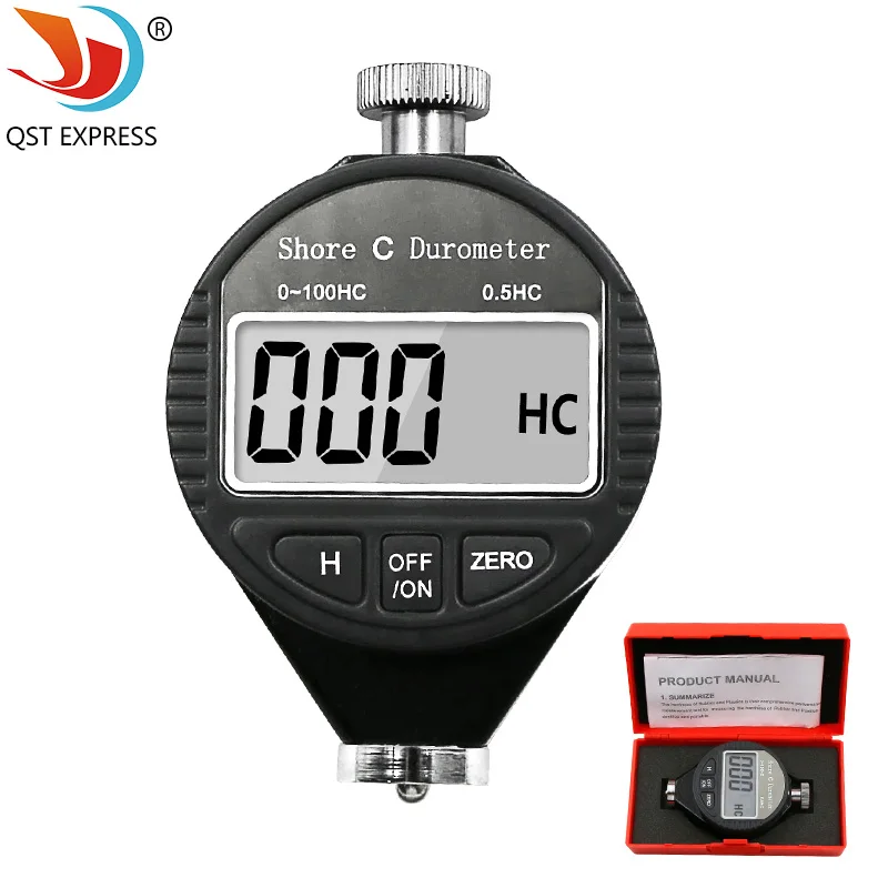 

HA HD HC Digital dial indicator Durometer Digital Hardness Tester Meter Shore A for Plastic leather rubber multi-resin