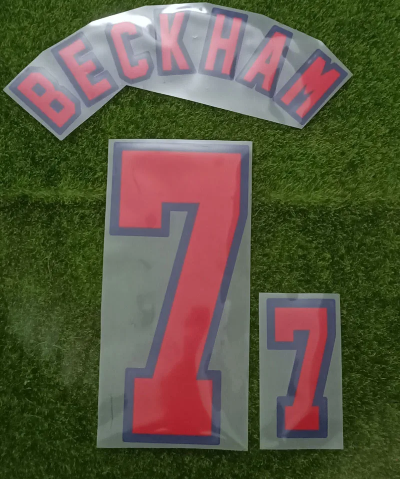 

Velvet 1998 #7 BECKHAM #20 OWEN Nameset Home Away Printing