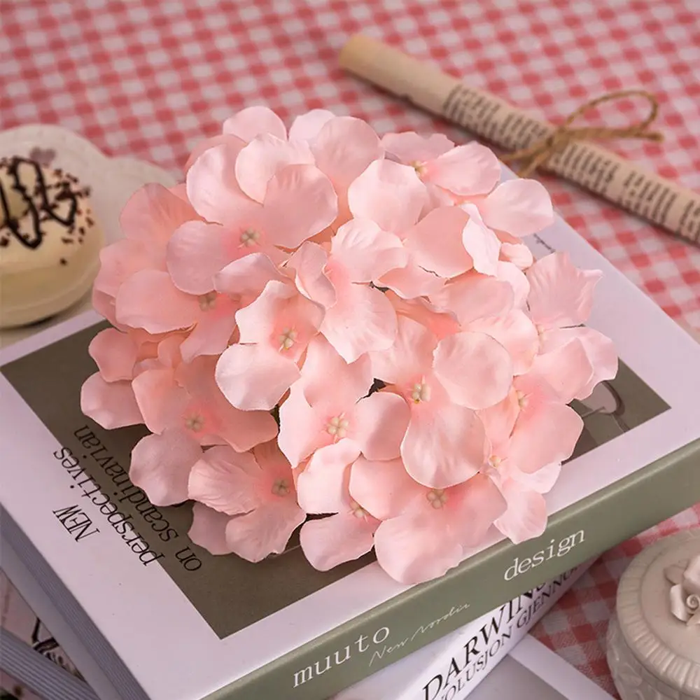 5 шт Розовый шелковые искусственные цветы розы Пион Свадебный букет для