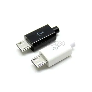 Штекерный разъем Micro USB 5Pin, 10 шт., черныйбелый, сварочные аксессуары сделай сам для кабеля передачи данных