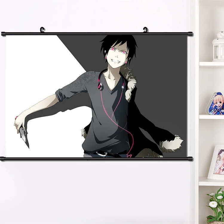 

Anime Durarara!! Yumasaki Walker Wall Scroll Poster Home Decor Wall Hanging Mural Art Print Picture Poster 40x60cm dropshipping