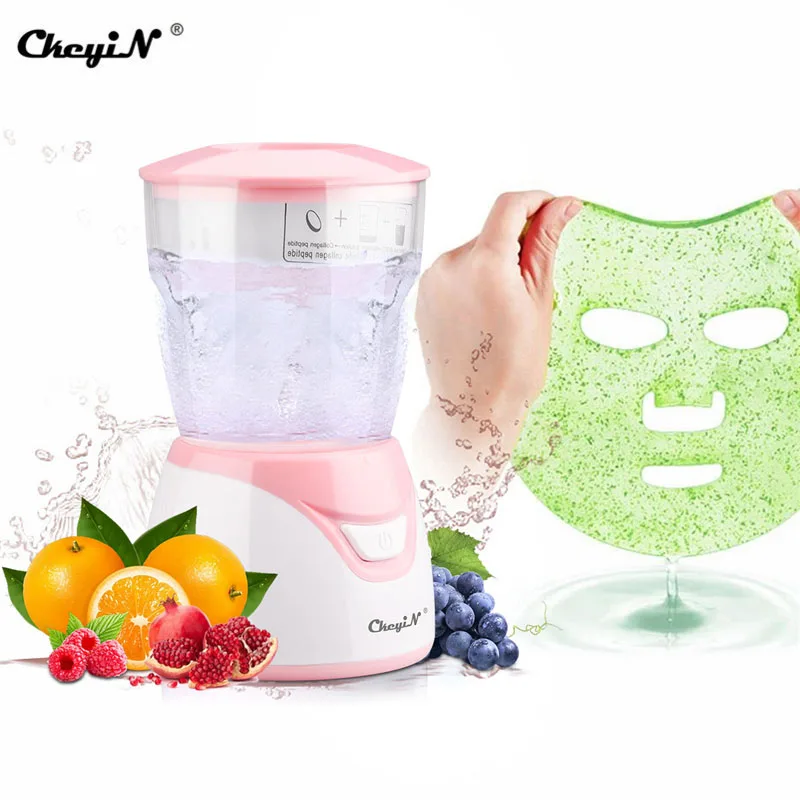 CkeyiN Face Mask Maker Machine Facial Treatment DIY Automatic Fruit Natural Vegetable Collagen Home Use Beauty Salon SPA Care