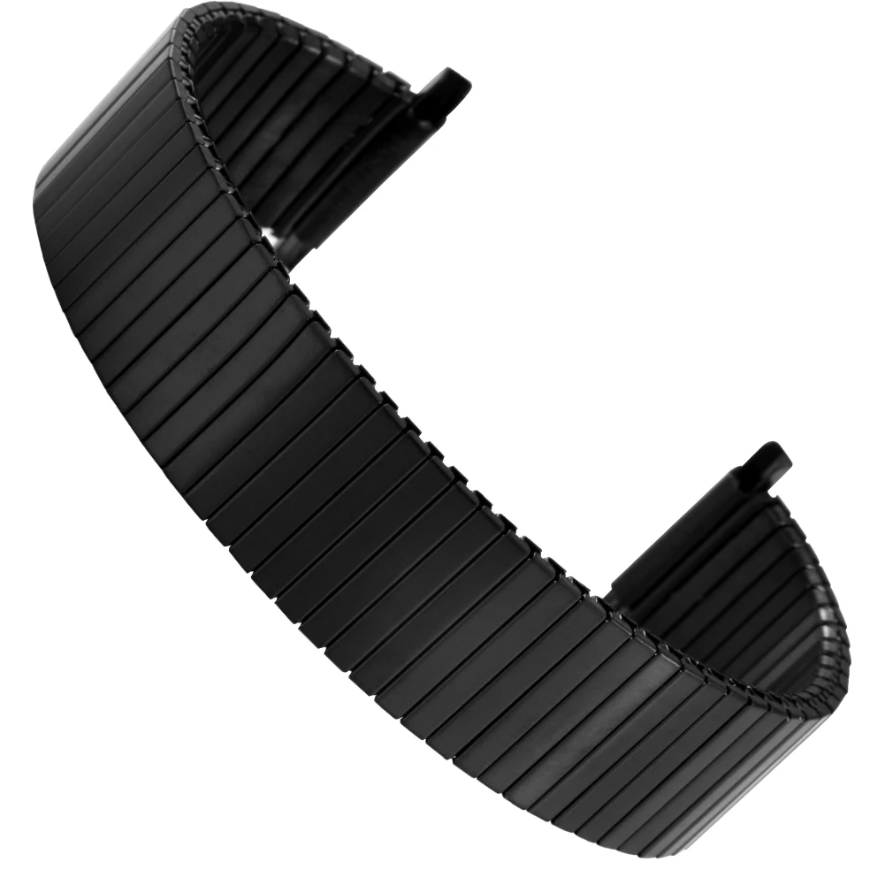 

16/18/20/22MM No Buckle Watch Band Universal Stainless Steel Elastic Strap Replacement Practical Wristwatch Bracelet