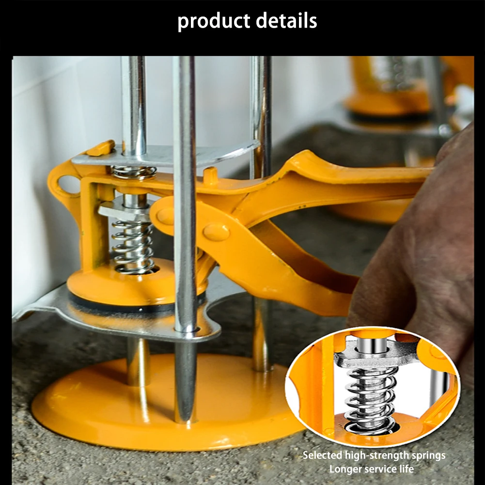 Wall Ceramic Locator Leveling Tile Bricklayer Paving Wall Tiles Artifact Tool 1PC Height Adjustment Regulator Tile Locator