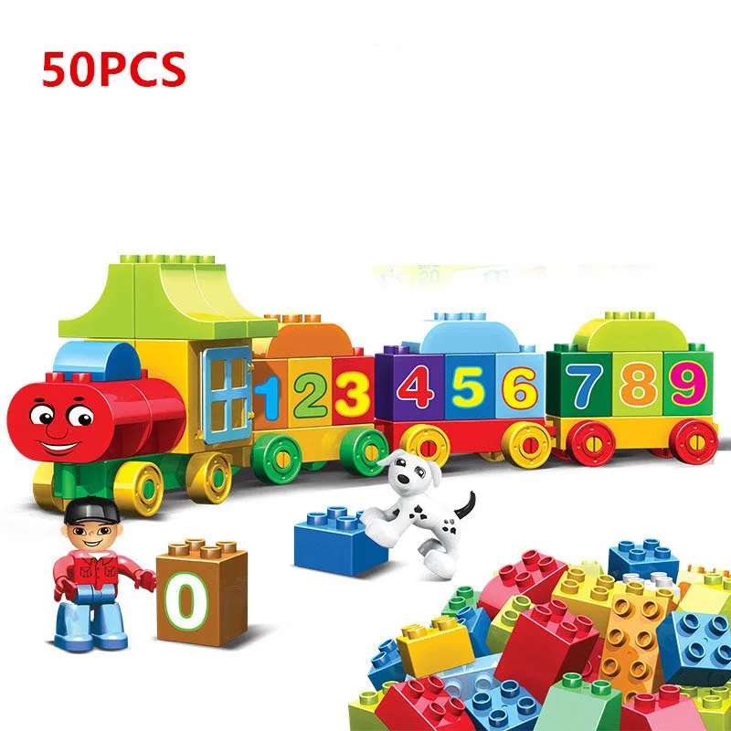 

75 Pieces Building Blocks City DIY Creative Bricks Bulk Model Figures Educational Kids Toys For Children