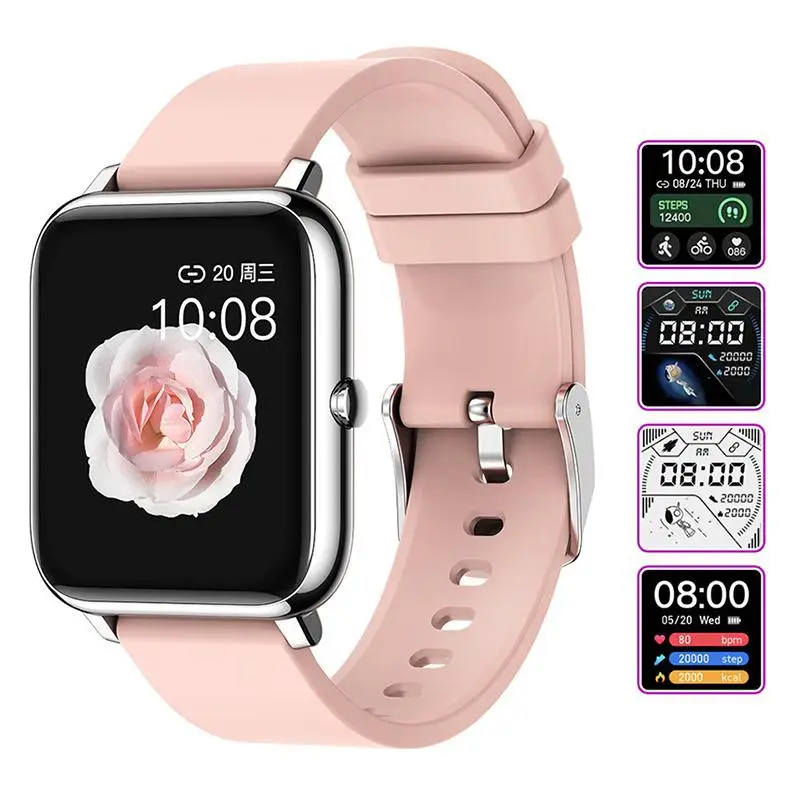 Цифровые часы для женщин спортивный смарт браслет водонепроницаемые Ip67 шагомер