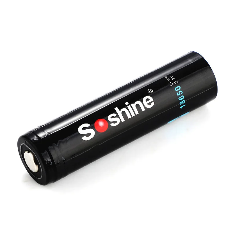 4 шт. Soshine 3 7 V 3600mAh 18650 литий ионный аккумулятор Перезаряжаемые Батарея с щит защиты