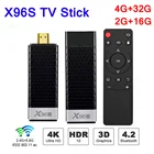 ТВ-приставка X96S, 4 + 32 ГБ, Android 9,0, 4k, 1080P, 5G, Wi-Fi, V4.2