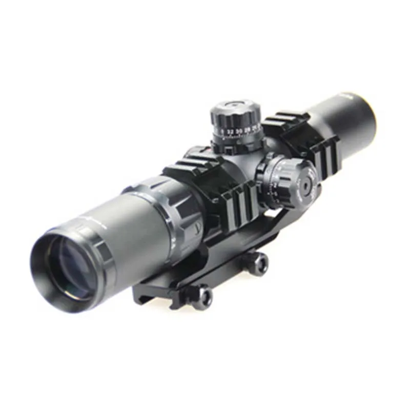 Ar15 части тактический оптический прицел на винтовку 1 5 4x30 зеленый красный
