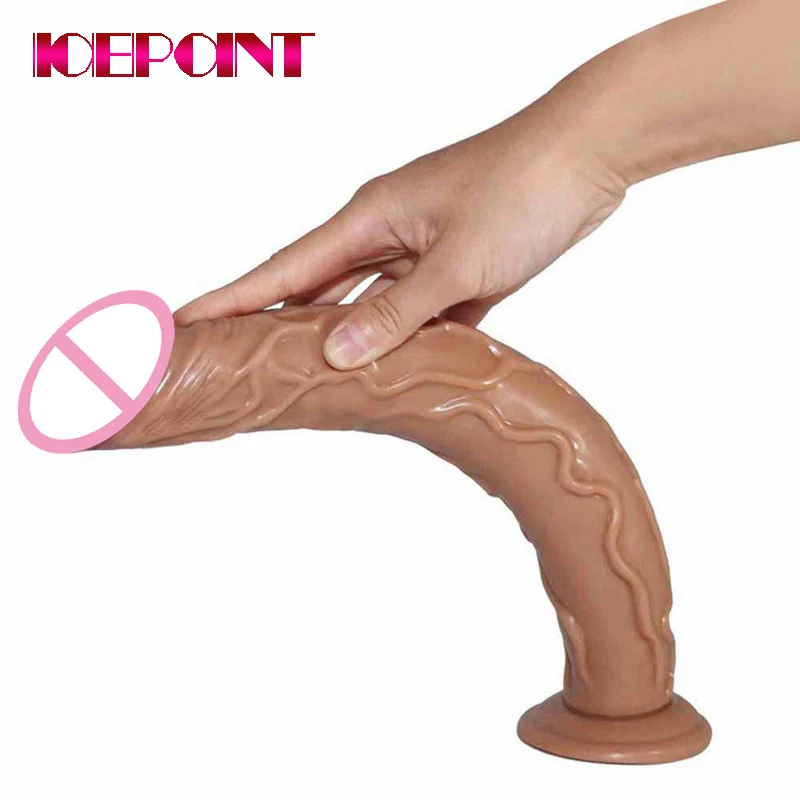 

34*5.5cm Long Dildo Huge Big Strap on Dick Realistic and Strapon Sex Toys for Women Large Horse Dildos or Thick Adult Sextoys