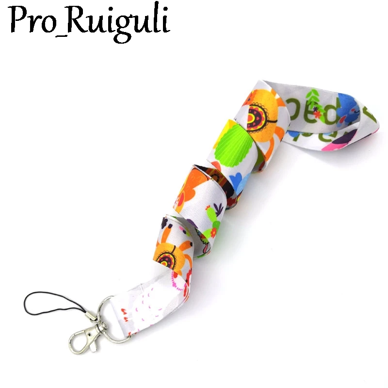 Альпака лама шейный ремешок Ремешки ID значок держатель карты брелок для