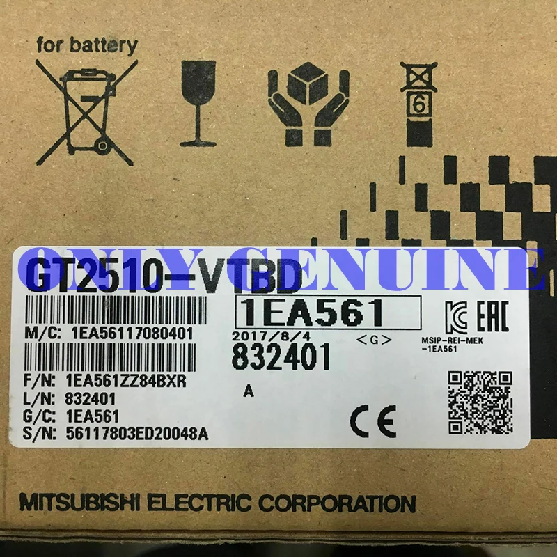 Новый в коробке Mitsubishi HMI GT2510-VTBD 10 4 дюймовый сенсорный экран для автоматизации PLC |