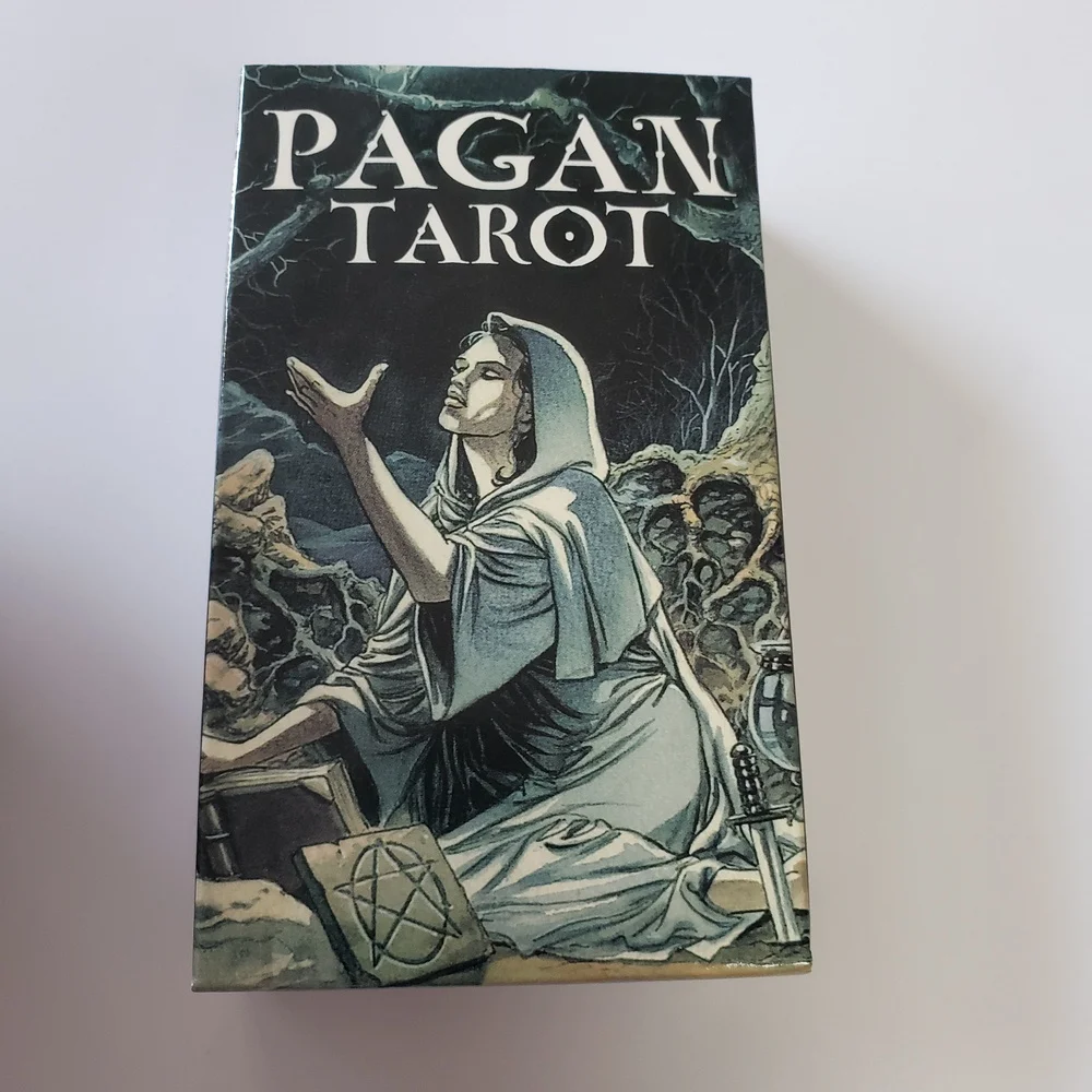 

New Pagan Tarot Oracle Oracle Card Board Deck Games Witchcraft Playing Cards Interesting for Party Game 78Pcs Adult Tarot Cards