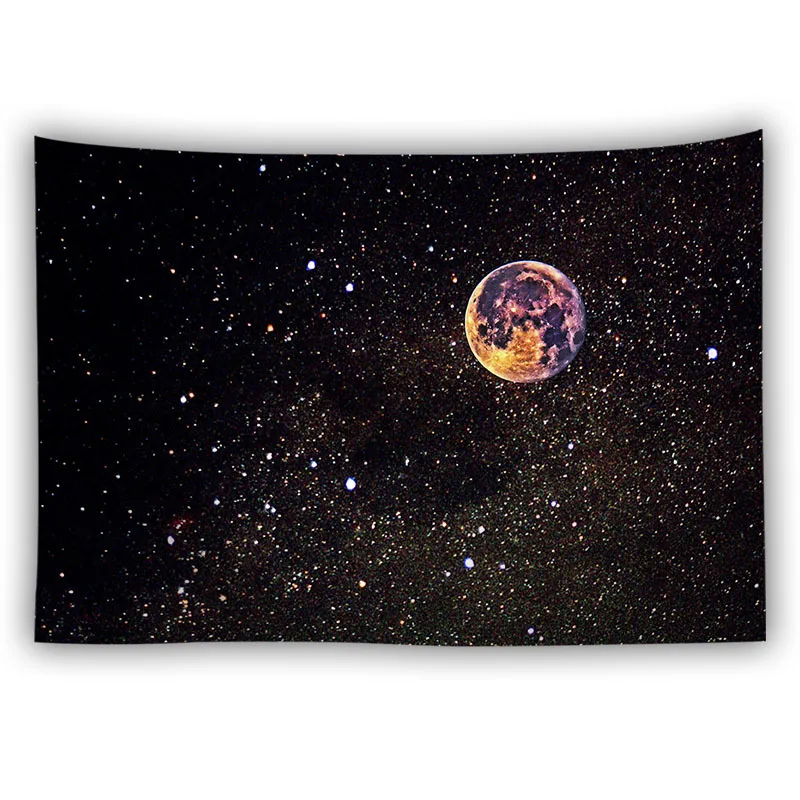 

earth moon tapestry wall carpet psychedelic wall blanket new arrival bohemian tapestry trippy