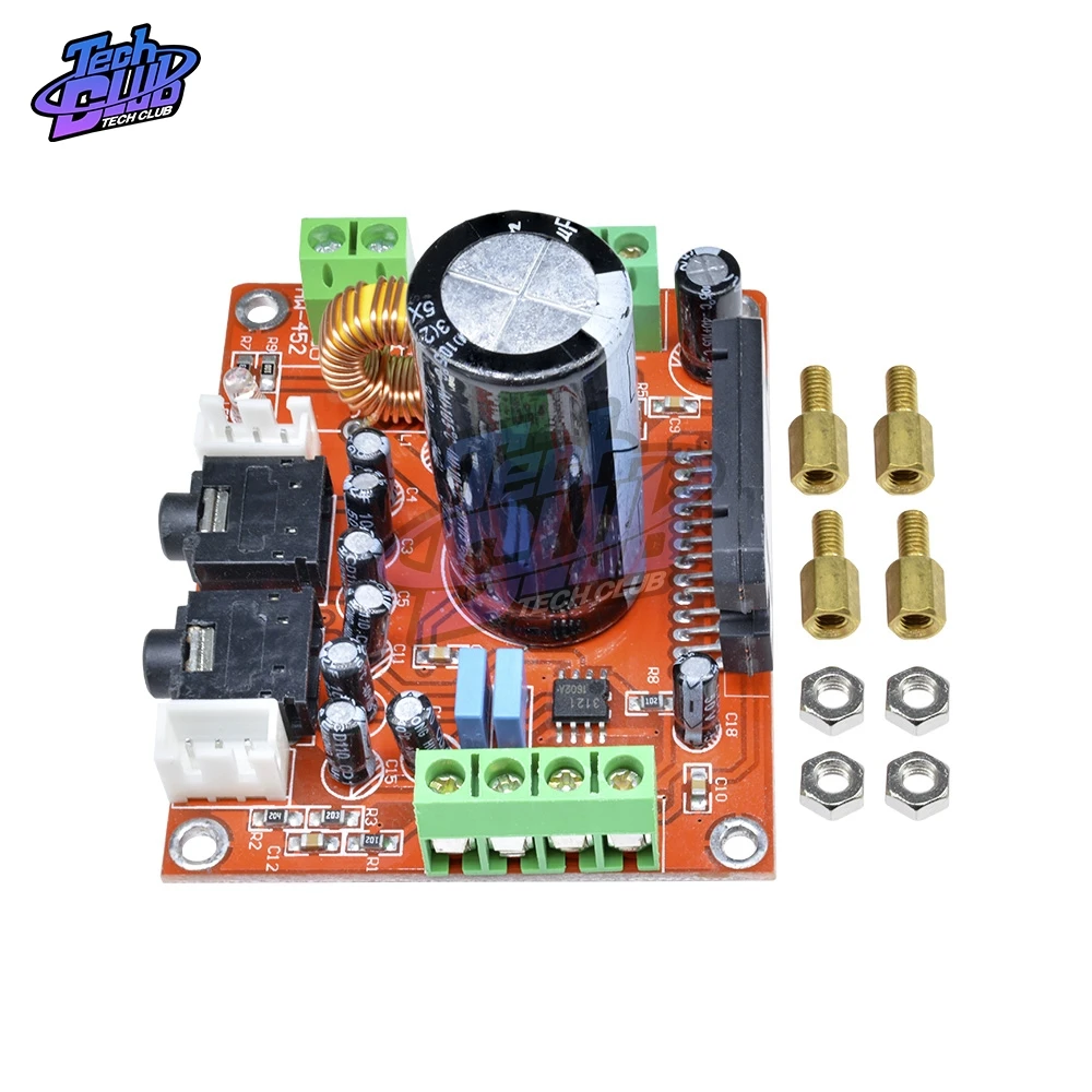 XH M150 TDA7850 DC 12V автомобильный модуль усилителя мощности звука с BA3121 шумоподавления