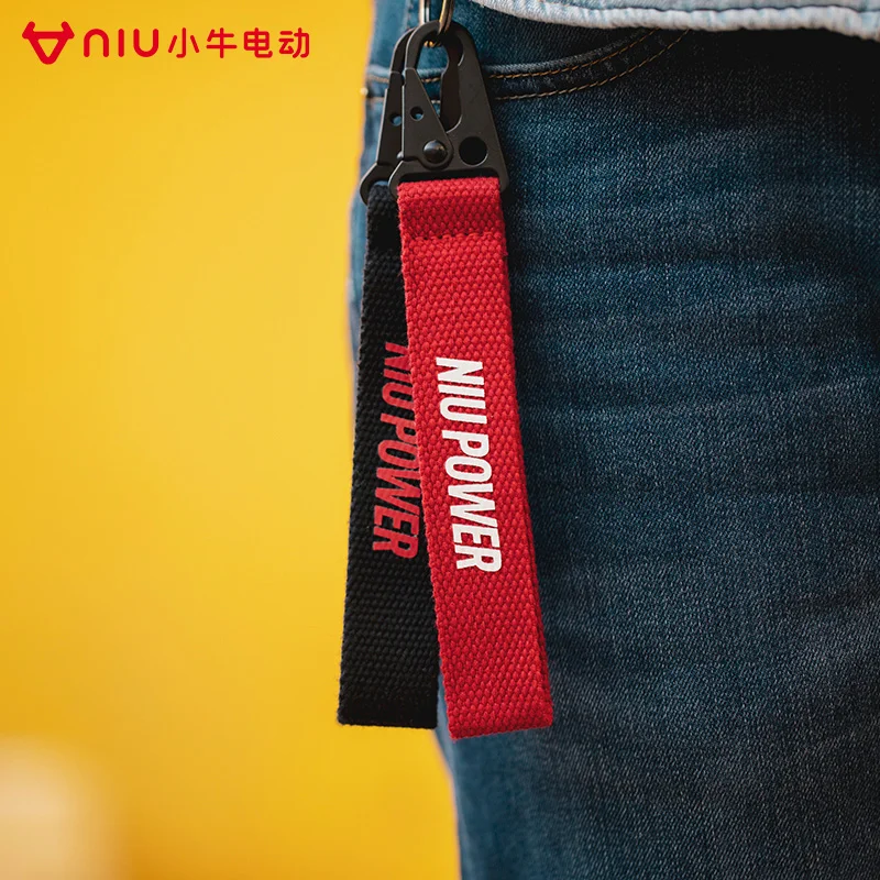 

1 Pcs Niu Power Scooter Ebike All Model Keychain Key Ring Key Pendant Souvenir