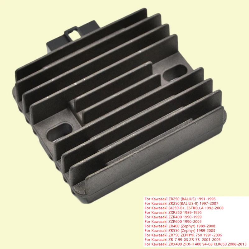 12V Напряжение регулятор напряжения выпрямителя Для Kawasaki ZXR250 ZXR 250 ZZR400 ZZR600 ZZR 600 400 1990